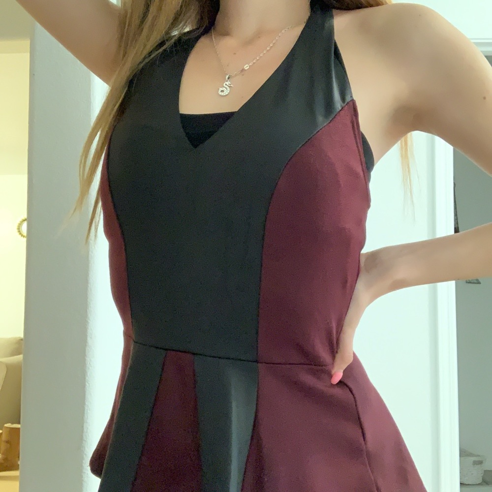 Retro Style Peplum Top